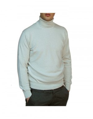 Maglia cashmere uomo dolcevita