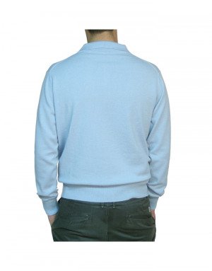 Maglia cashmere uomo polo