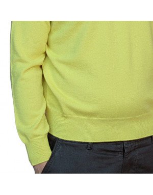 Maglia cashmere uomo polo