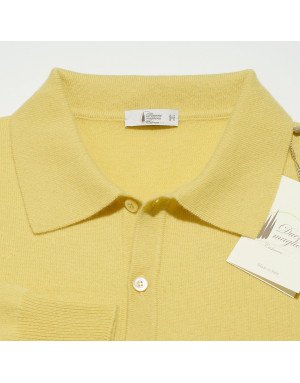 Maglia cashmere uomo polo