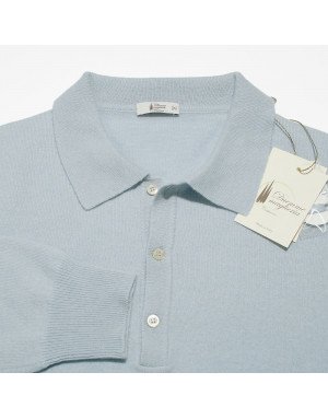 Maglia cashmere uomo polo