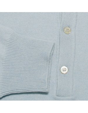 Maglia cashmere uomo polo