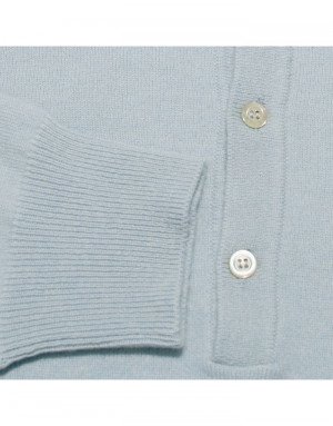 Maglia cashmere uomo polo