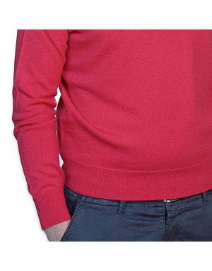 Maglia cashmere uomo polo