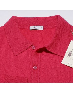 Maglia cashmere uomo polo