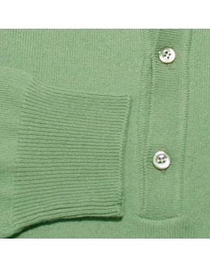 Maglia cashmere uomo polo