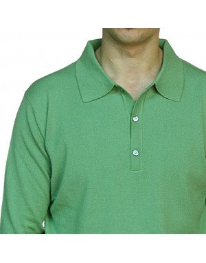 Maglia cashmere uomo polo