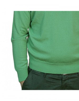 Maglia cashmere uomo polo