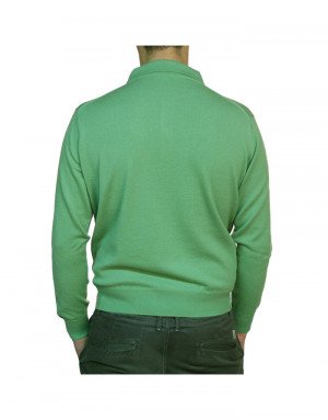 Maglia cashmere uomo polo