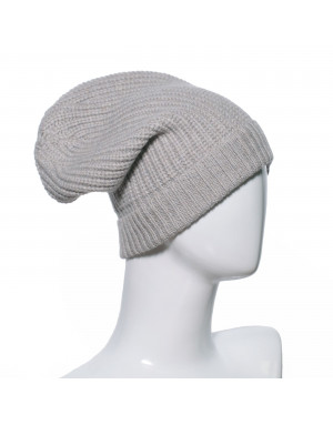 Maglia lupetto zip a righe di cashmere e lana