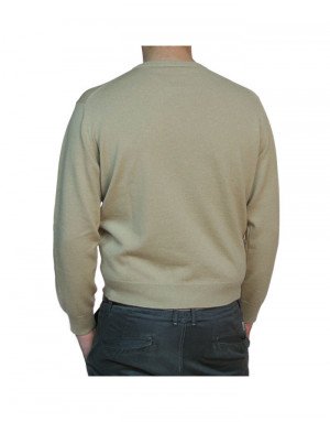 Maglia cashmere uomo girocollo