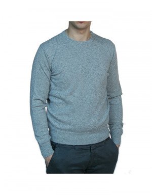 Maglia cashmere uomo girocollo