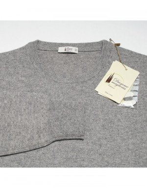 Maglia cashmere uomo girocollo