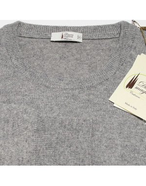 Maglia cashmere uomo girocollo