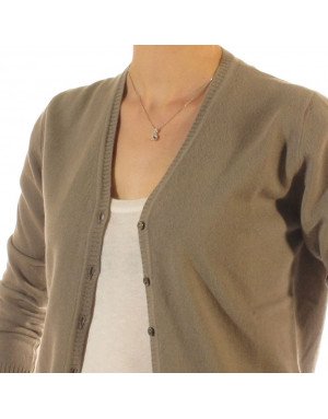 Giacca cashmere donna cardigan