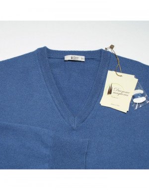 Maglia cashmere uomo maglia a V