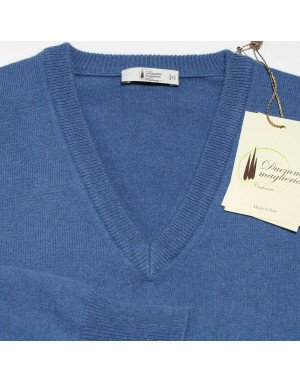 Maglia cashmere uomo maglia a V