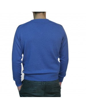 Maglia cashmere uomo maglia a V