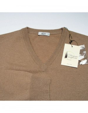 Maglia uomo cashmere maglia a V