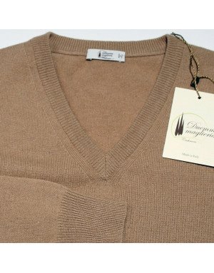 Maglia uomo cashmere maglia a V