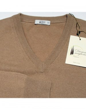 Maglia uomo cashmere maglia a V