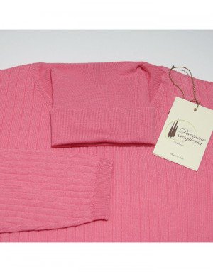 Maglia cashmere e seta donna,dolcevita