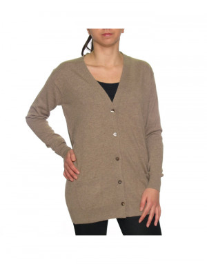 Cardigan cashmere donna