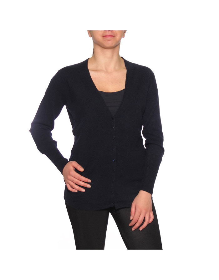 Giacca cashmere donna cardigan