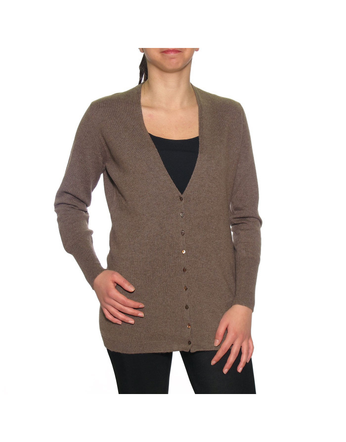 Giacca cashmere donna cardigan