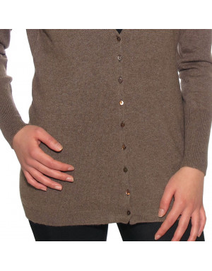 Giacca cashmere donna cardigan