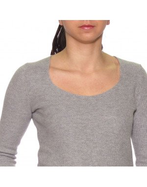 Maglia cashmere donna girocollo