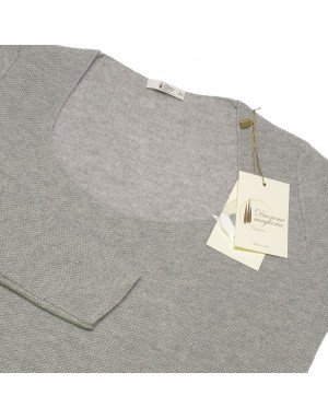 Maglia cashmere donna girocollo