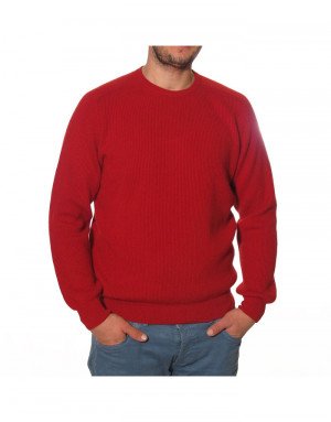 Maglia cashmere uomo girocollo