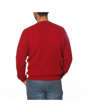 Maglia cashmere uomo girocollo