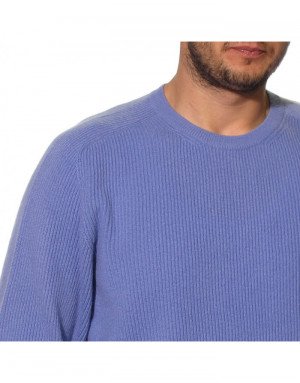 Maglia cashmere uomo girocollo