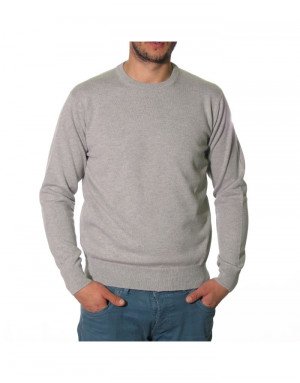 Maglia cashmere uomo girocollo