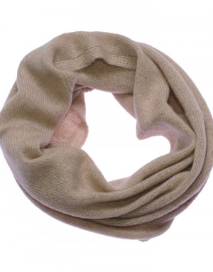 Scaldacollo cashmere sciarpa anello