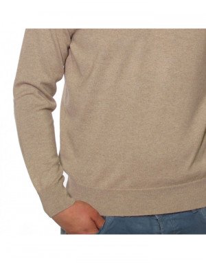 Maglia cashmere uomo girocollo