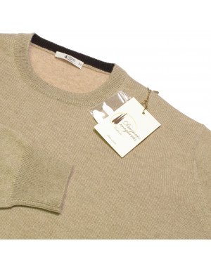 Maglia cashmere uomo girocollo