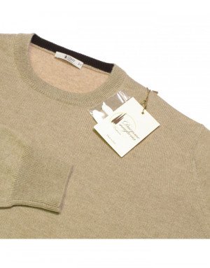 Maglia cashmere uomo girocollo