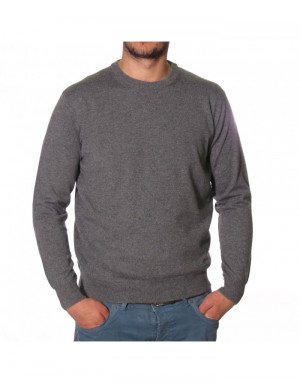 Maglia cashmere uomo girocollo