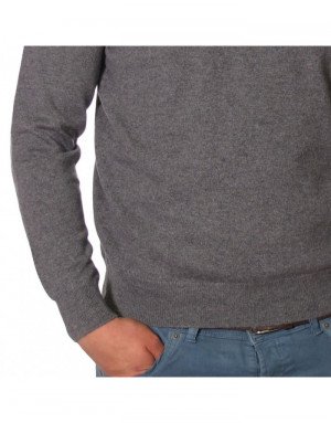 Maglia cashmere uomo girocollo