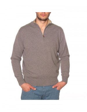 Maglia cashmere uomo lupetto 