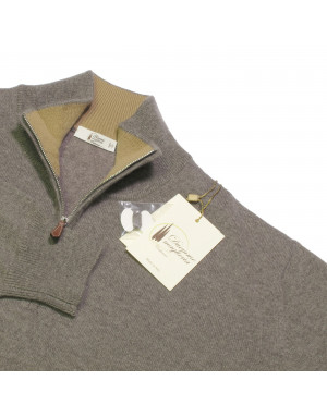 Maglia cashmere uomo lupetto 