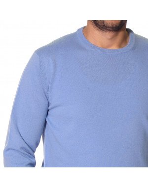 Maglia cashmere uomo girocollo