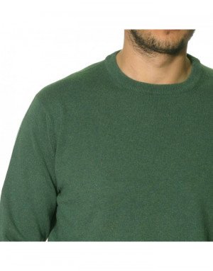 Maglia cashmere uomo girocollo