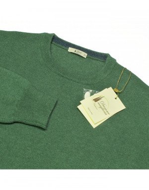 Maglia cashmere uomo girocollo