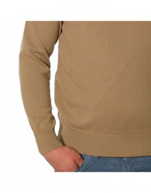 Maglia cashmere uomo girocollo