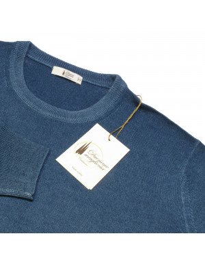 Maglia cashmere e lana uomo girocollo