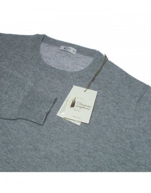 Maglia cashmere uomo girocollo